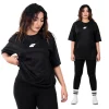 Classy Logo Oversized T-shirt - Black