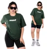 Arc Oversized T-shirt - Dark Green
