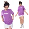 Arc Oversized T-shirt - Purple