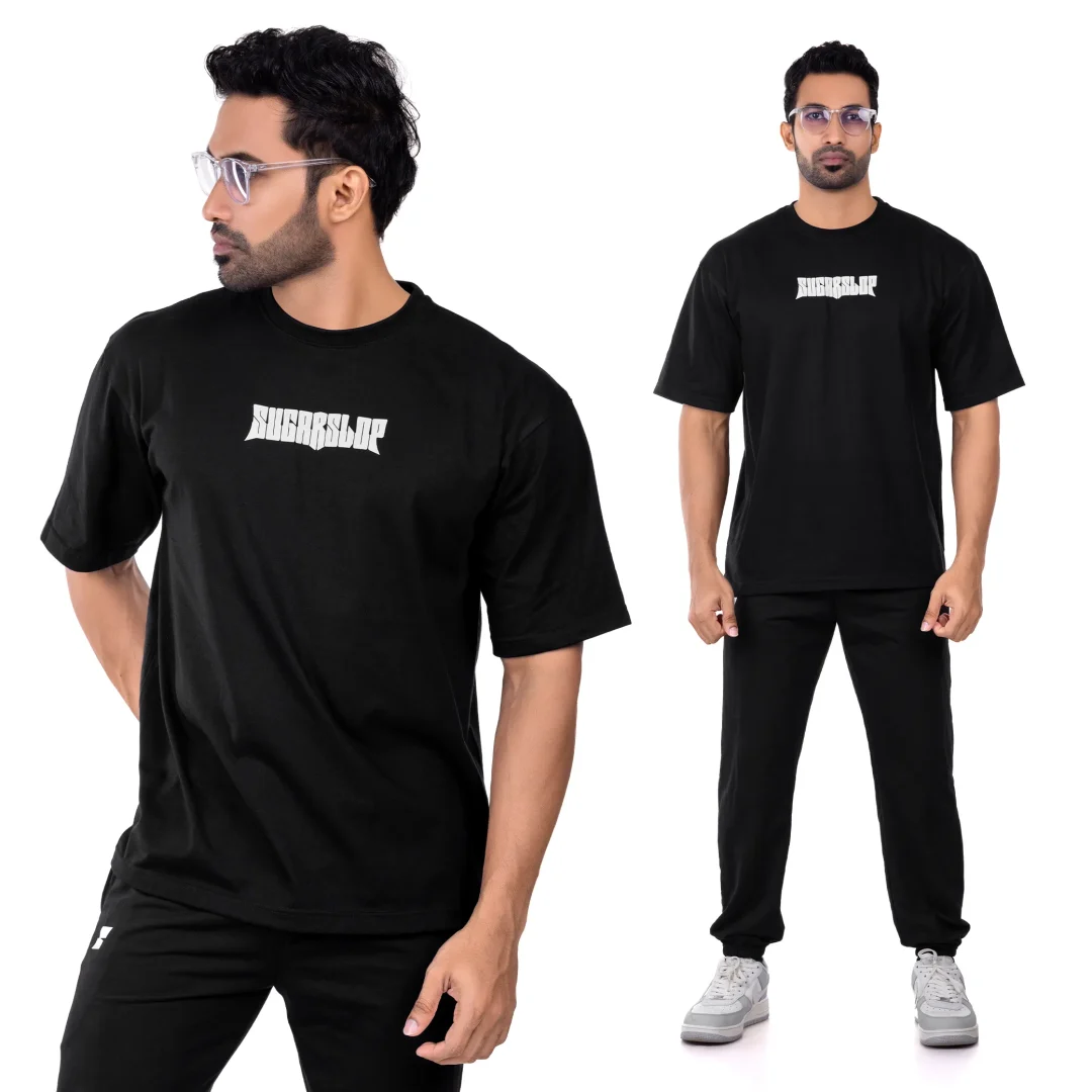 Arc Oversized T-shirt Men – Black