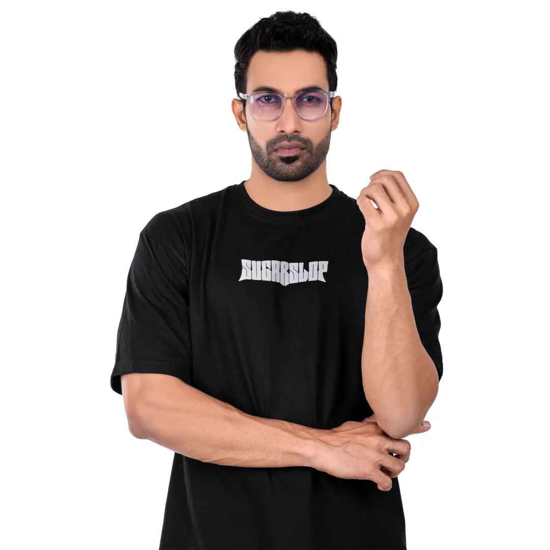 Arc Oversized T-shirt Men – Black - Image 4