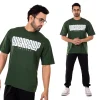 Origin Oversized T-shirt Men – Dark Green